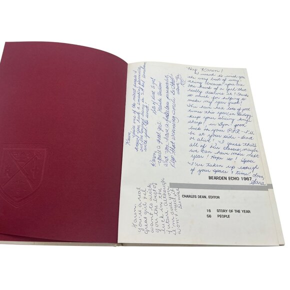 Echo 1966 & 1967 Bearden High School Yearbooks Knoxville TN Signed Pair - Picture 7 of 11